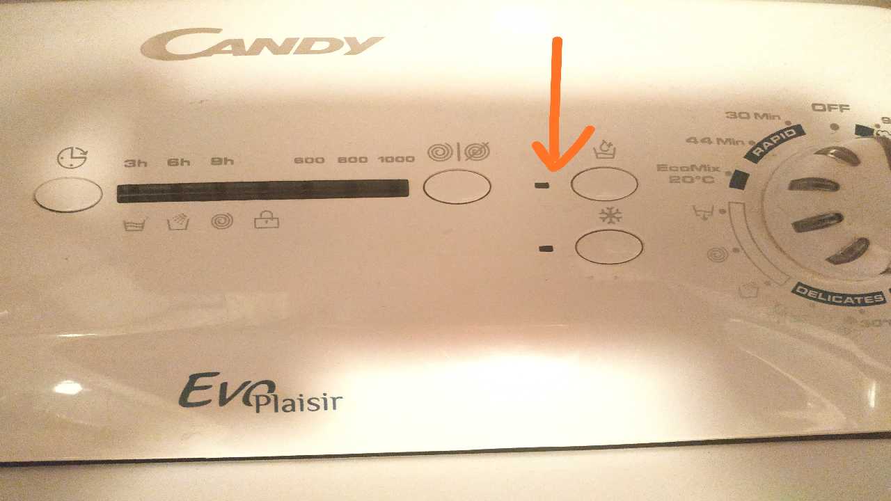 Посудомоечная машина канди ошибка. Ошибка е20 в стиральной машине Candy. EVOT Touch.