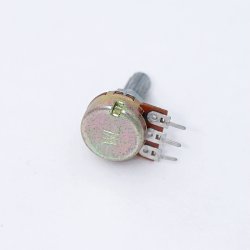 Резистор переменный 100 кОм шток 15 мм 3