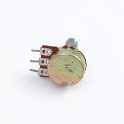 Резистор переменный 500 кОм шток 15 мм 3