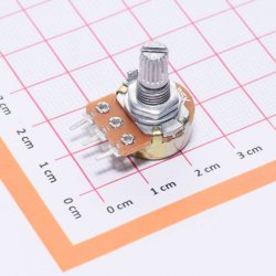 Резистор переменный 5 кОм шток 15 мм 2