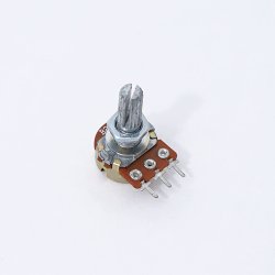 Резистор переменный 20 кОм шток 20 мм 1