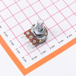 Резистор переменный 250 кОм шток 20 мм