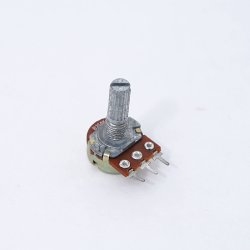 Резистор переменный 250 кОм шток 20 мм 1