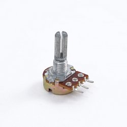 Резистор переменный 500 кОм шток 15 мм 2