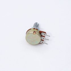 Резистор переменный 20 кОм шток 20 мм 3