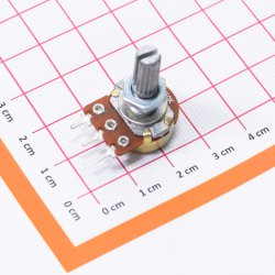 Резистор переменный 50 кОм шток 20 мм