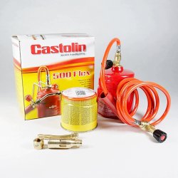 Горелка Castolin 500 FLEX + 2 баллона бутана