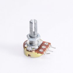 Резистор переменный 5 кОм  шток 20 мм 1